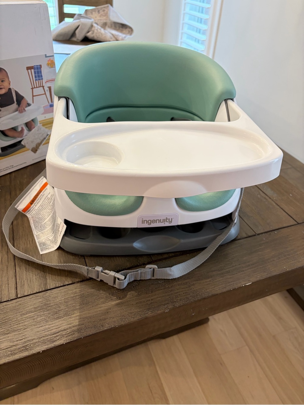 Ingenuity Kids Booster Seat Insert in Mint Green